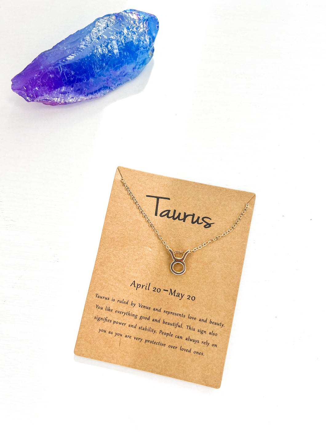 Taurus Necklace