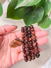 Load image into Gallery viewer, Red Tigers Eye Bracelet
