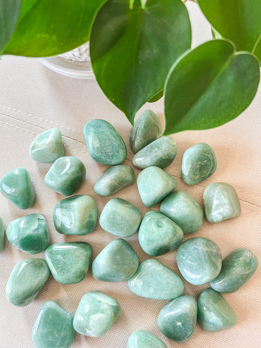 Large Green Aventurine Pocket Stones