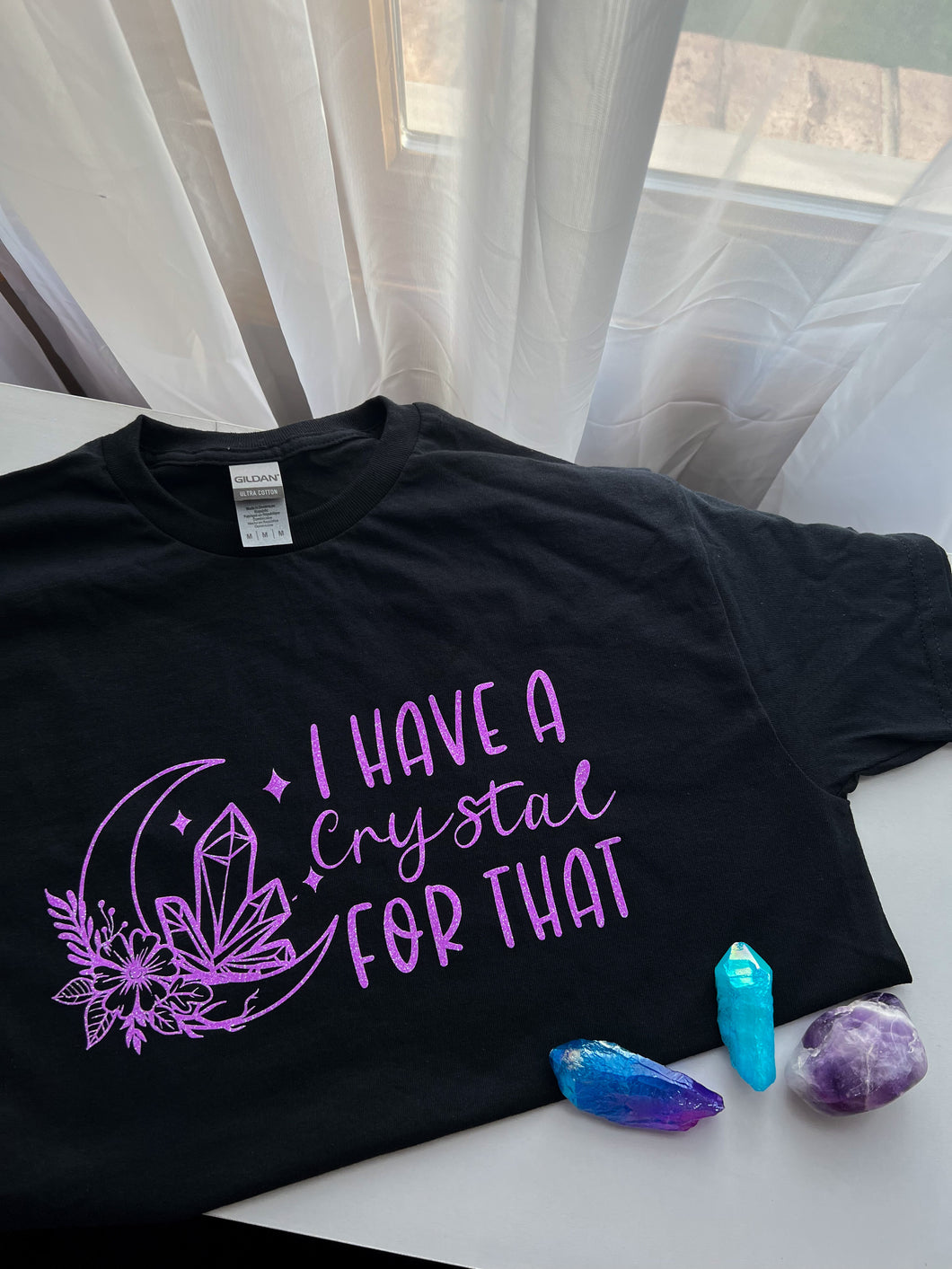 I Have a Crystal for that Lotus Me Bloom T-Shirt