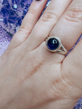 Load image into Gallery viewer, Amethyst Sterling Silver Round Ring
