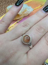 Load image into Gallery viewer, Sunstone Sterling Silver Ring
