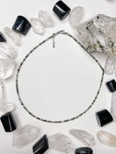 Load image into Gallery viewer, Tourmalated Quartz Beaded Necklace

