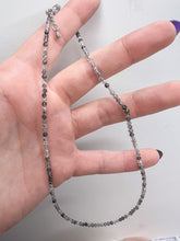 Load image into Gallery viewer, Tourmalated Quartz Beaded Necklace
