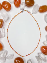 Load image into Gallery viewer, Carnelian Beaded Necklace
