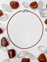 Load image into Gallery viewer, Red Jasper Beaded Necklace
