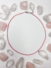 Load image into Gallery viewer, Red Quartz Beaded Necklace
