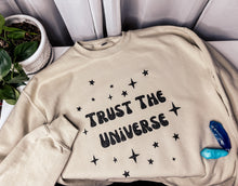 Load image into Gallery viewer, Trust The Universe Crewneck
